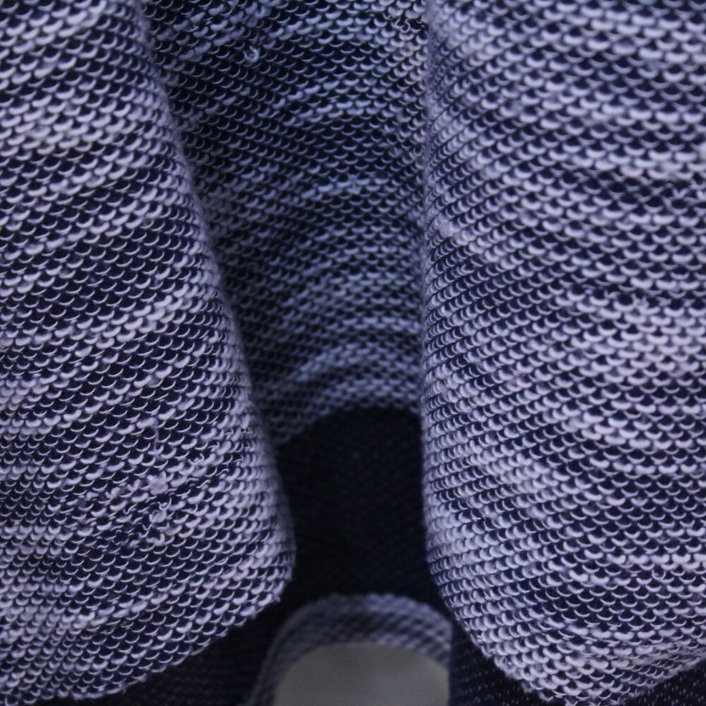 Annabelle Navy and Cream Lace Accent Blouse - Picture 8 of 10